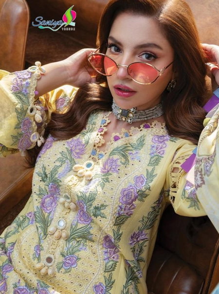 Ombre Vol 27 By Saniya Cotton Chikankari Wholesale Pakistani Salwar Suit In India